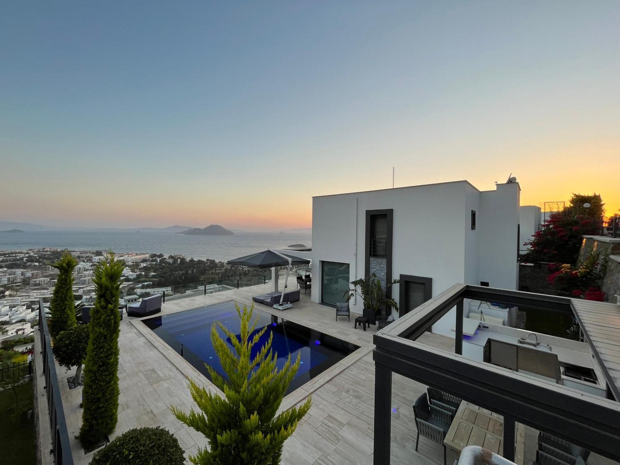 Villa Aylinda With Private Heated Pool Bodrum Dış mekan fotoğraf